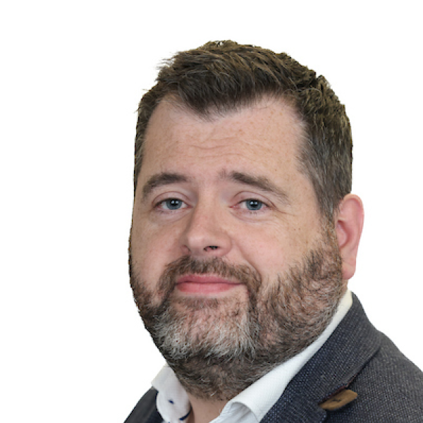 Portrait photograph of Michael McNaughton, Head of Operations.